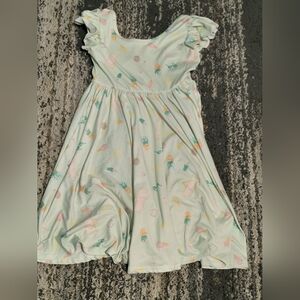 Dot Dot Smile Pastel Dress with Ice Cream Print